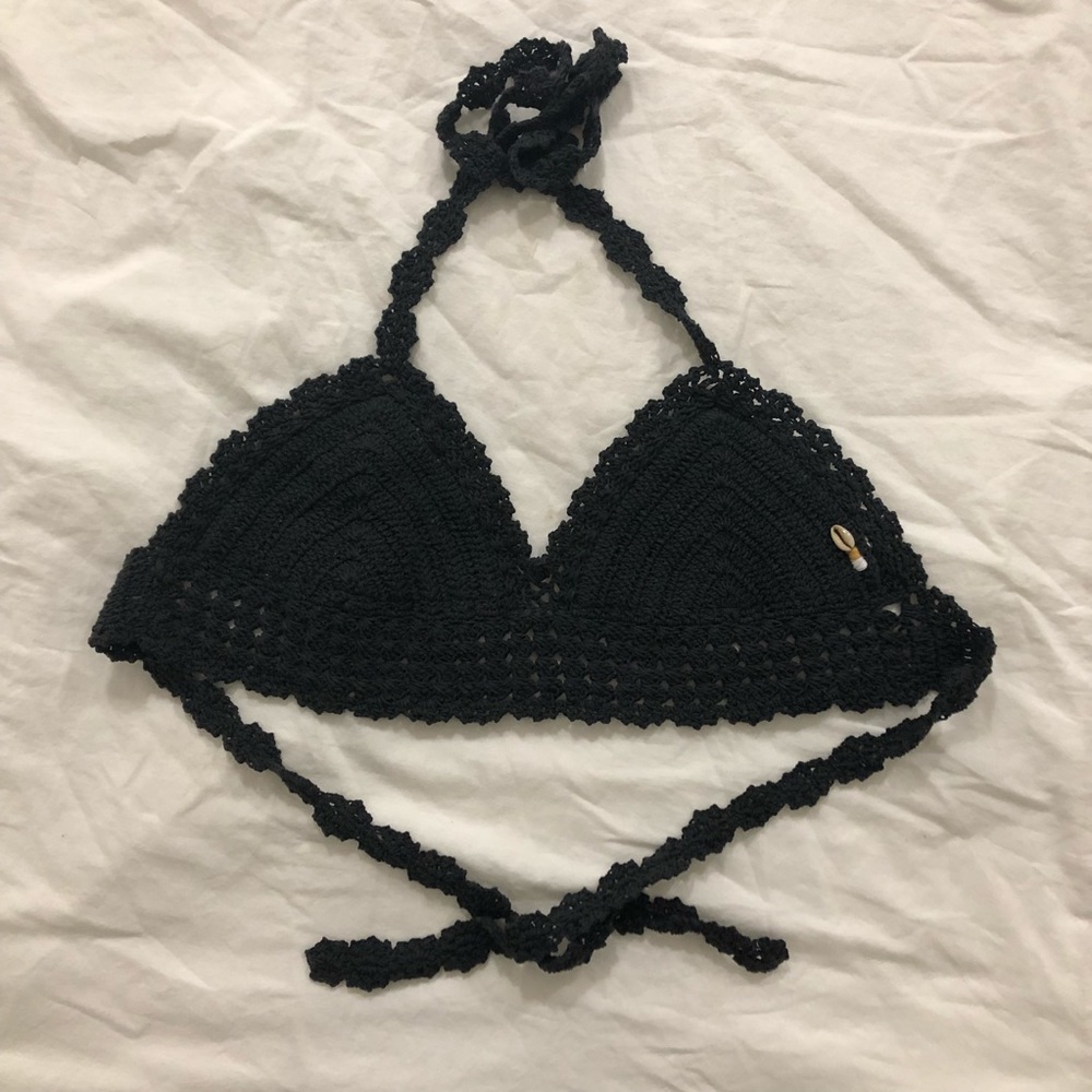 She Made Me crochet swimsuit set!
